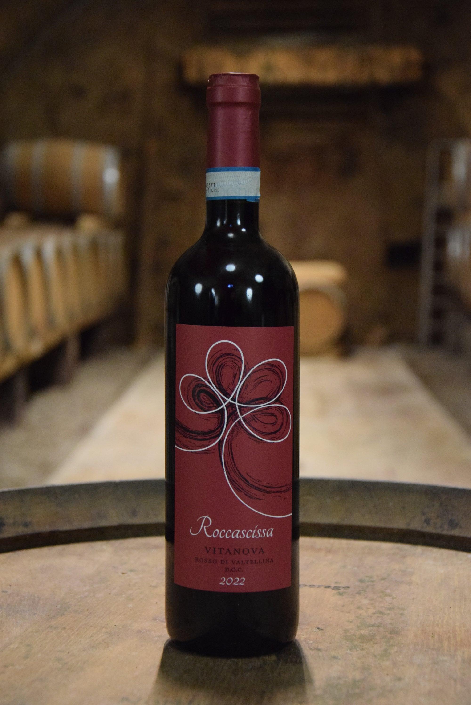 Roccascissa Rosso Valtellina DOC 2023