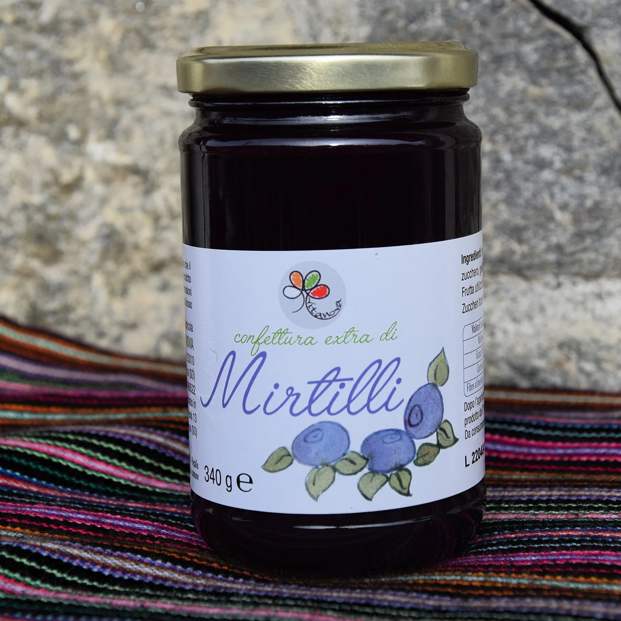 Mirtillo - Confettura extra 70%