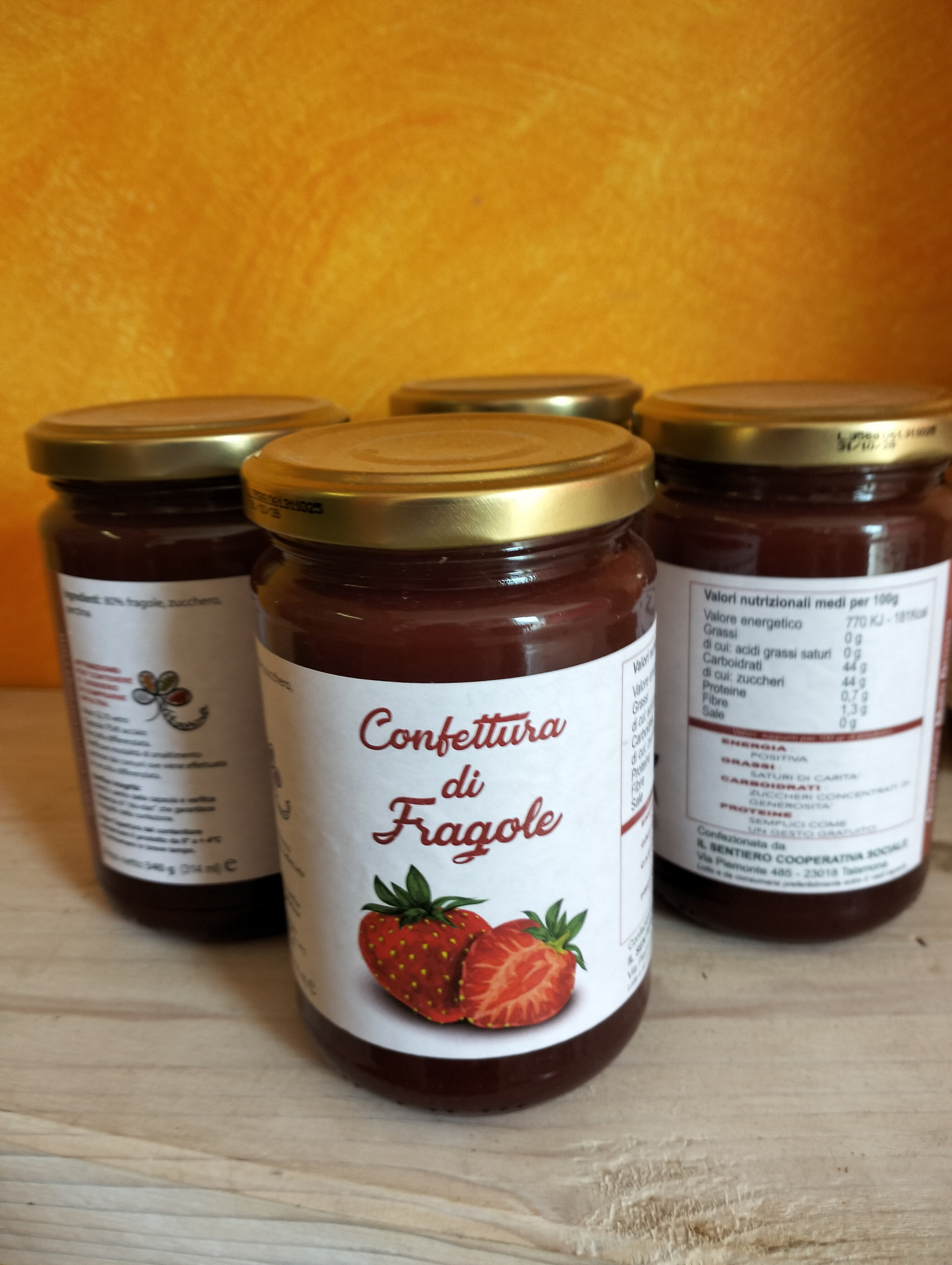 Confettura di fragole